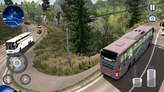 American Coach Bus Driving 3d - Screenshot 2