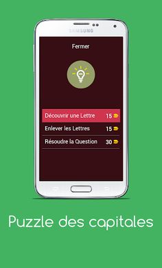 Puzzle des Capitales - Screenshot 2