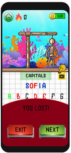 Desperate Hangman - Word Game - Screenshot 4