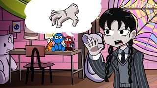 Wednesday VS rainbow friends - Screenshot 2