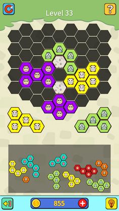 Hex Block Puzzle - monster - Screenshot 2
