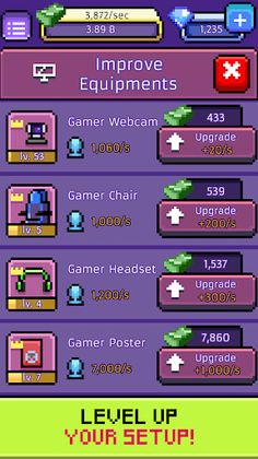 xStreamer: Idle Simulator Game - Screenshot 3