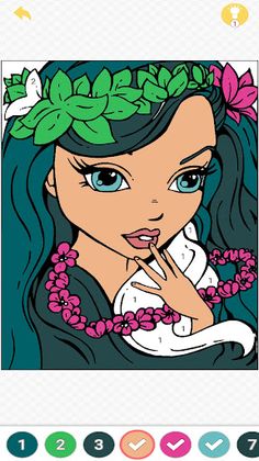 Girls Coloring Book - Screenshot 4