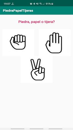 Piedra, Papel o Tijeras? - Screenshot 1