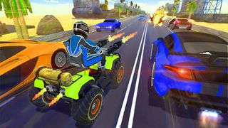 ATV Quad Bike Shooting Racing - Screenshot 1