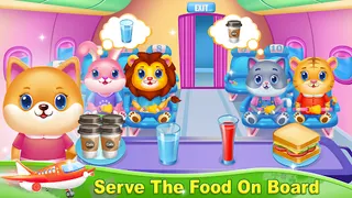 Kids Airport - Kid Travel Game - Screenshot 1