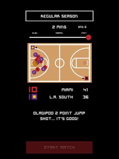 Retro Basketball Coach 2023 - Screenshot 1
