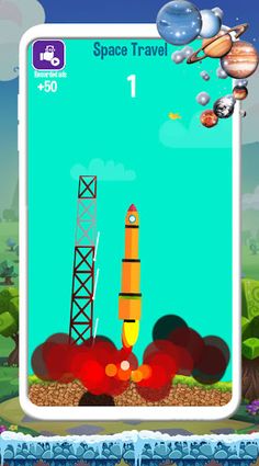 Flight to Planets - Screenshot 1