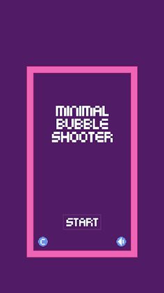 Minimal Bubble Shooter - Screenshot 1