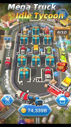 Mega Truck Idle Tycoon - Screenshot 3