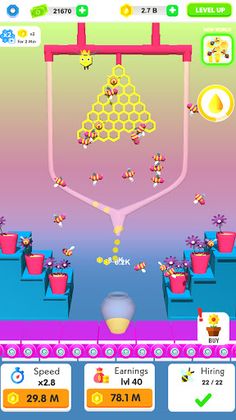 Idle Honey Money - Screenshot 2