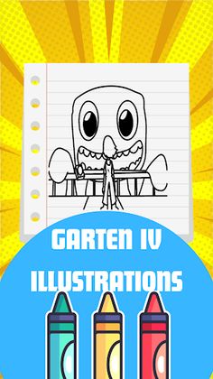 Garten of Banban Coloring 4 - Screenshot 1