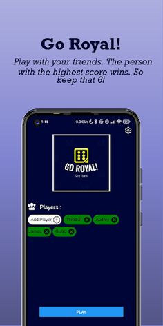 Go Royal! Yatzy Scoresheet - Screenshot 1
