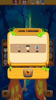 Halloween Holliday Match 3 - Screenshot 4