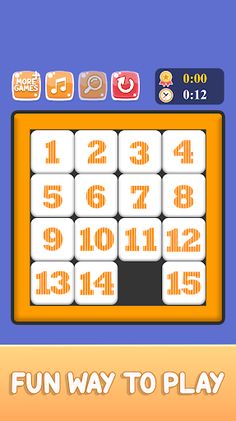 15 Puzzle - Sliding Numbers - Screenshot 2