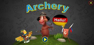 Learn German Words Archery - Screenshot 1