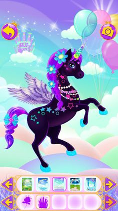 Unicorn Dress Up - Girls Games - Screenshot 3