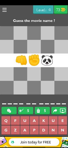 Emoji Quiz: Guess The Movie - Screenshot 4