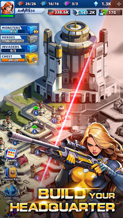 Superhero & Puzzles Match3 RPG - Screenshot 3