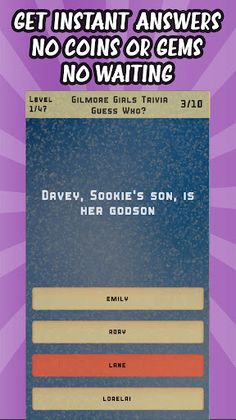 Gilmore Girls Trivia Quiz - Screenshot 3