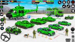 Army Vehicle Parking Games 3D - Screenshot 2