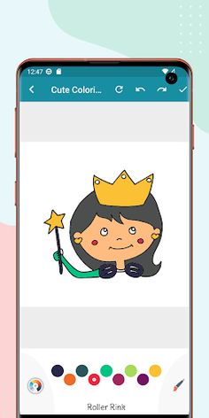 Cute Coloring fun app - Screenshot 1