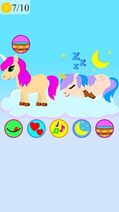 unicorn care game - Screenshot 2