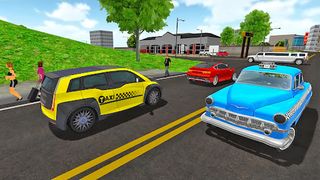 City Taxi Game Simulator 2023 - Screenshot 1