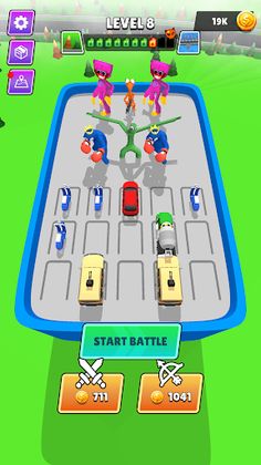 Merge Car - Battle Monster - Screenshot 1