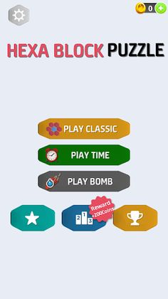 hexa block puzzle -three modes - Screenshot 3