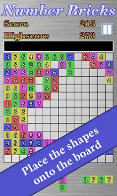 Number Bricks Puzzle - Screenshot 1