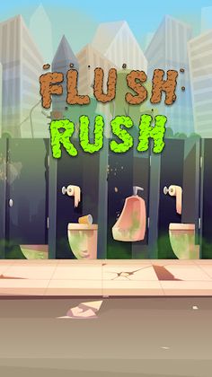 Flush Rush! - Screenshot 1