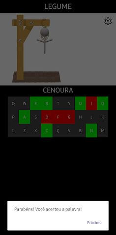 Jogo da Forca - Screenshot 3