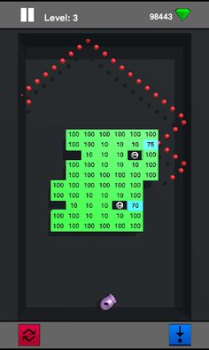 Brick Destroyer 3D - Screenshot 1