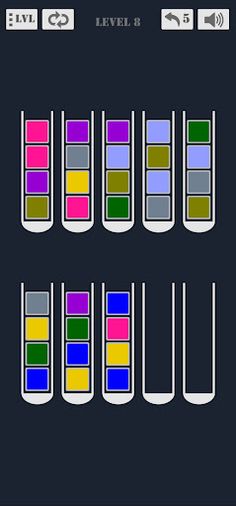 Sort Colored Squares - Screenshot 4
