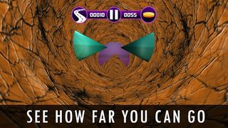 VR Color Tunnel Racing 3D - Screenshot 2