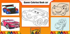 Lightning car Coloring book - Screenshot 3