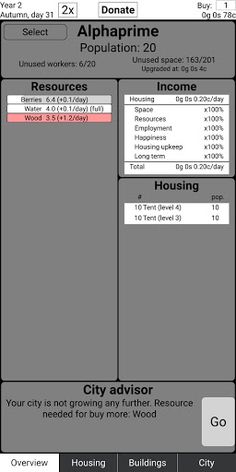 Plan: Expand the City - Screenshot 2