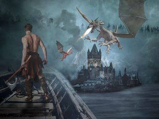 Dragons jigsaw puzzles games - Screenshot 1