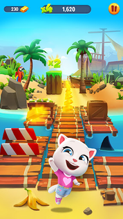 Talking Tom Gold Run - Screenshot 2