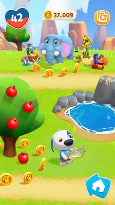 My Talking Hank: Islands - Screenshot 4