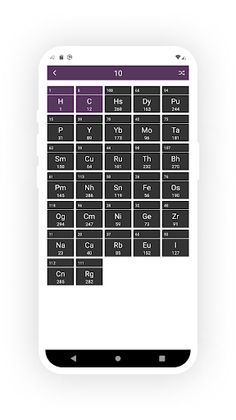 Sắp Xếp Nguyên Tố - Screenshot 2