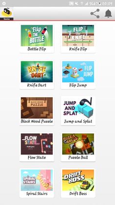 Mini Games (Bottle Flip-Puzzle - Screenshot 1