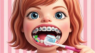 School Kids Teeth Dentist game - Screenshot 3