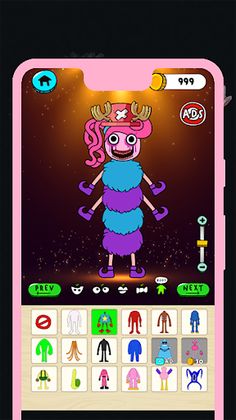 Monster Makeover, Mix Monsters - Screenshot 1