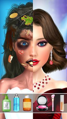 ASMR Games: Makeover Salon spa - Screenshot 2