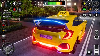 US Taxi Car Driving Games - Screenshot 2