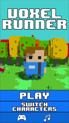 Voxel Runner - Screenshot 1