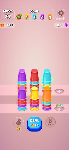 Nesting Cups - Screenshot 3