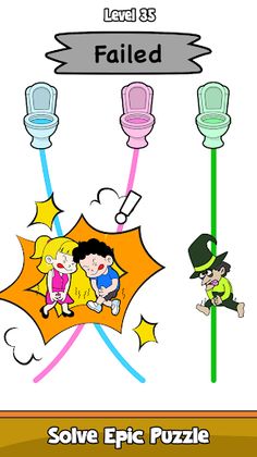 Toilet Rush Race: Draw Puzzle - Screenshot 2